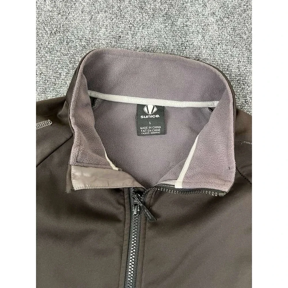 EUC‎ Sunice Chase Zephal Elite Waterproof Stretch Woven Jacket Mens Large Brown